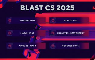 BLAST menguraikan jadwal Counter-Strike 2025